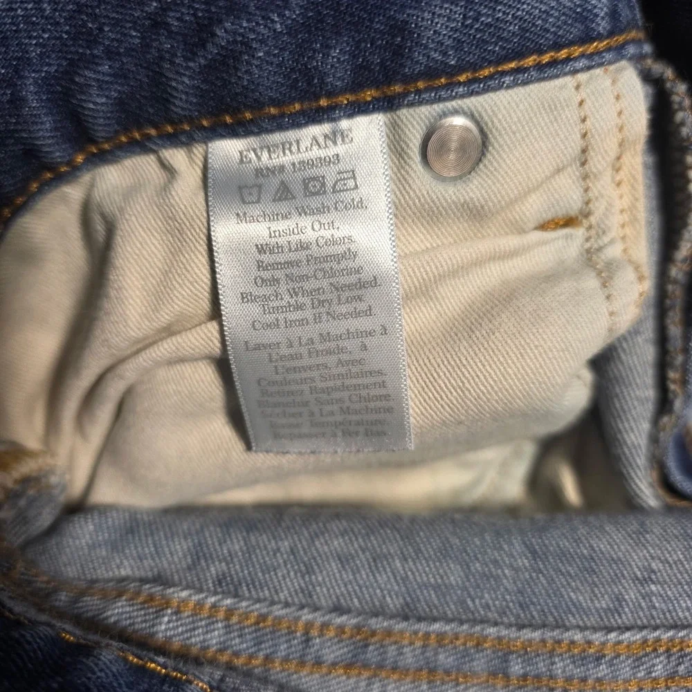 Everlane Slim Fit‎ Jeans Mens 33x32 Blue Organic Cotton Stretch Denim Pants